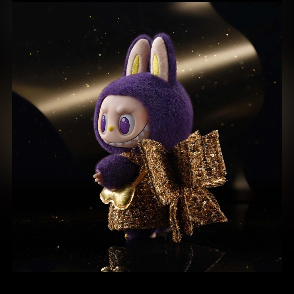 💜POP MART THE MONSTERS LABUBU x PRONOUNCE- WINGS OF FORTUNE Vinyl Plush